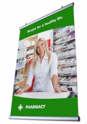 Ceiling Hung Poster Displays